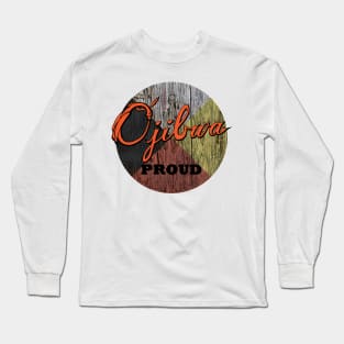 Ojibwa Proud Medicine Wheel Long Sleeve T-Shirt